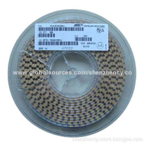 Tantalum capacitors, TAJD107K010RNJ, 100UF, 10V, 10%, 2917, D case